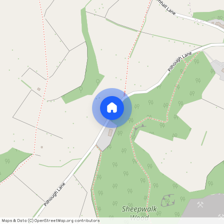 Pilhough Lane, Nr Rowsley