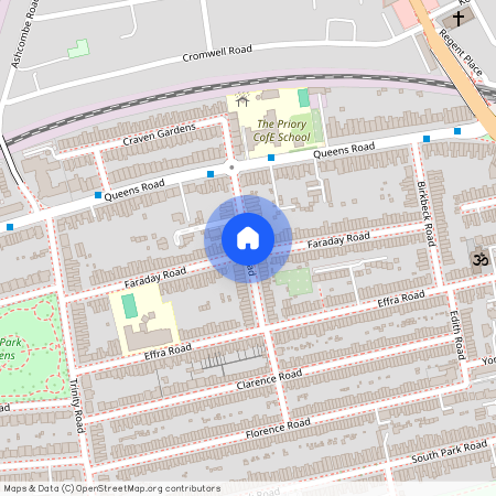 Evelyn Road, London, SW19