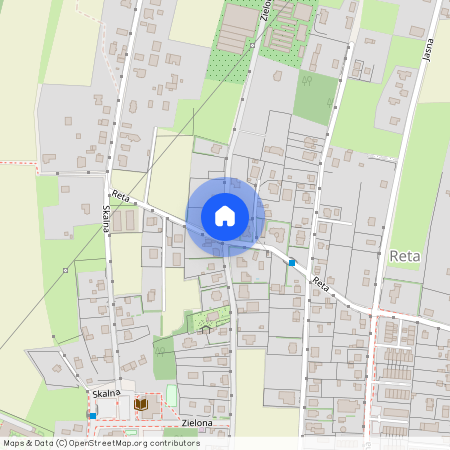 ul. Zielona, Mikołów, mikołowski, śląskie