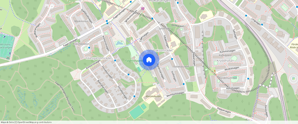 Piprensarvägen **, Hökarängen