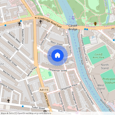 Brook Court, Riverside CF11