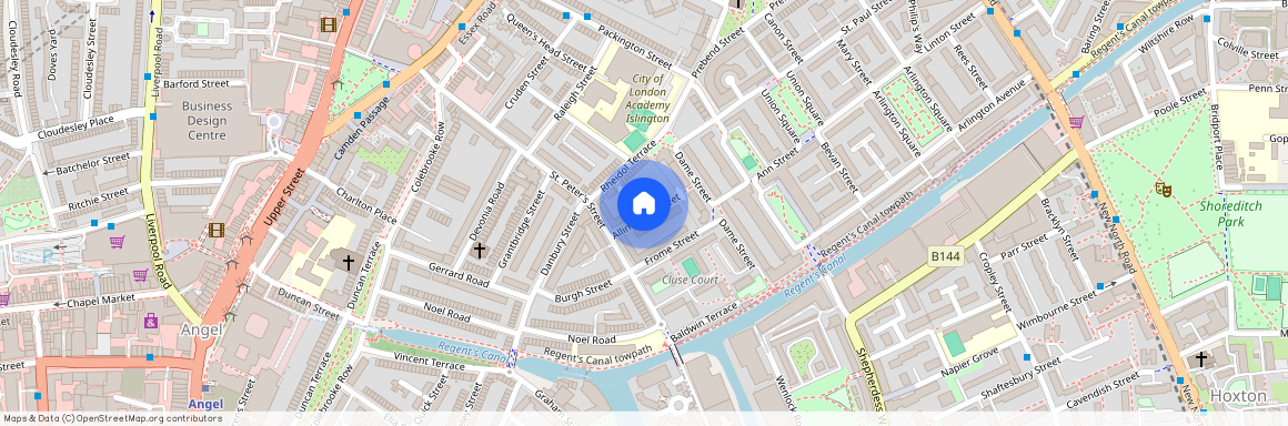 Allingham Street, Islington, Angel, London, N1