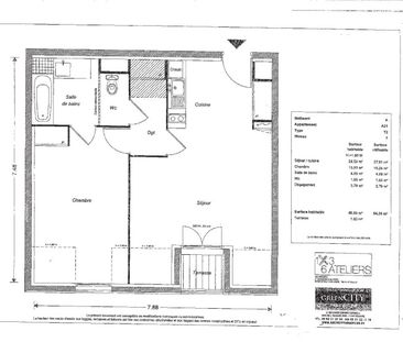 Location Appartement 2 pièces 48m² BEAUCHAMP 95250 - Photo 2