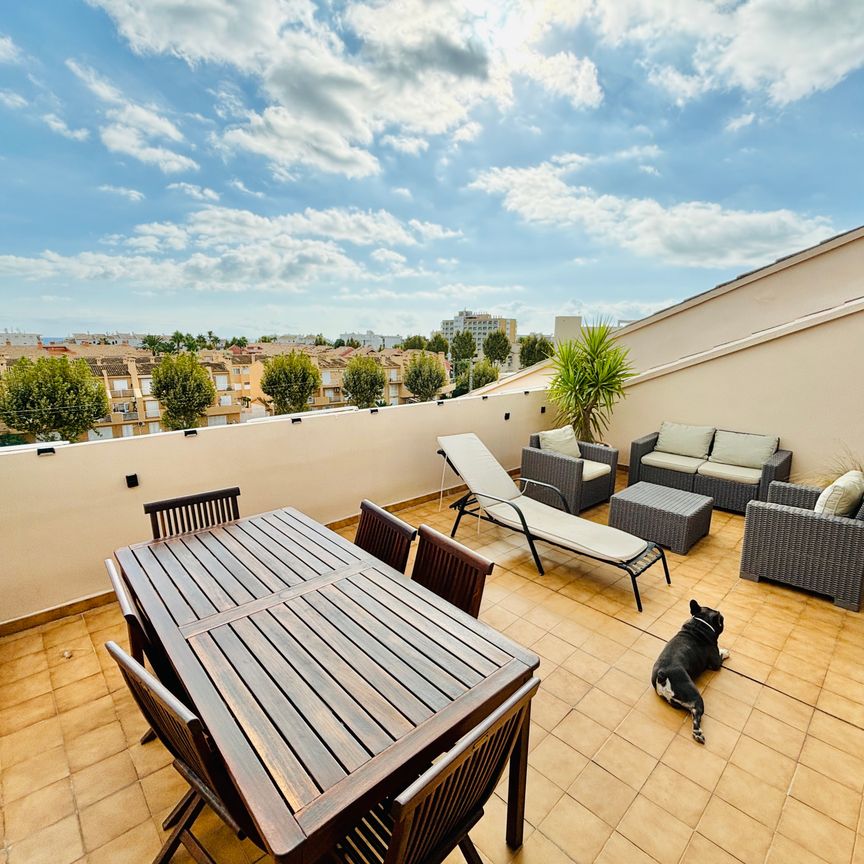 Top floor duplex for long term rental in Javea - Photo 1