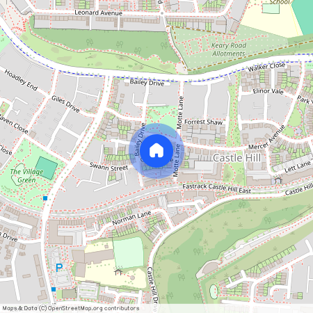 Chalk Dene, Castle Hill, Ebbsfleet Valley, Swanscombe, DA10