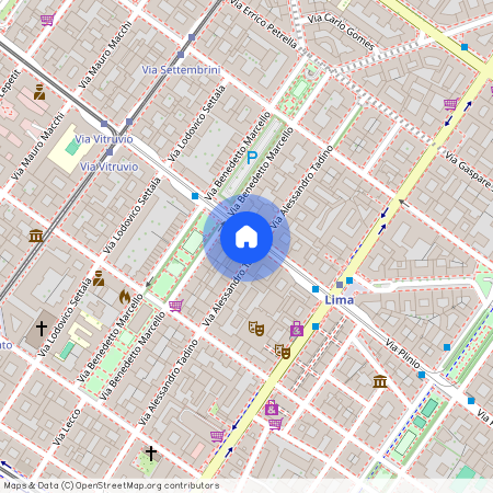 Via Vitruvio 9 Buenos Aires Buenos Aires, Porta Venezia Milano