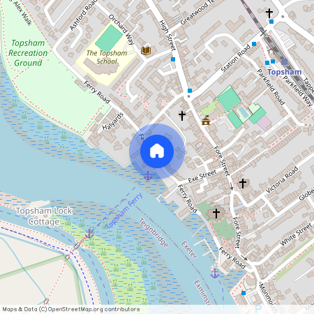 Topsham - Small beautifully converted, open-plan Hayloft in Ferry Road