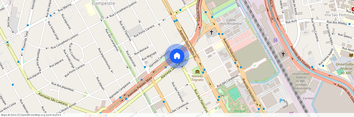 Rua, das Palmeiras, 680, Jardim, Santo André