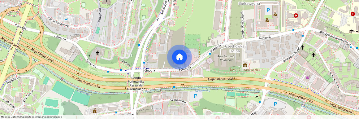 ul. Północna, Czechów Południowy, Lublin, lubelskie