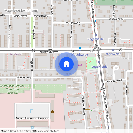 Vogelweide 38, Halle