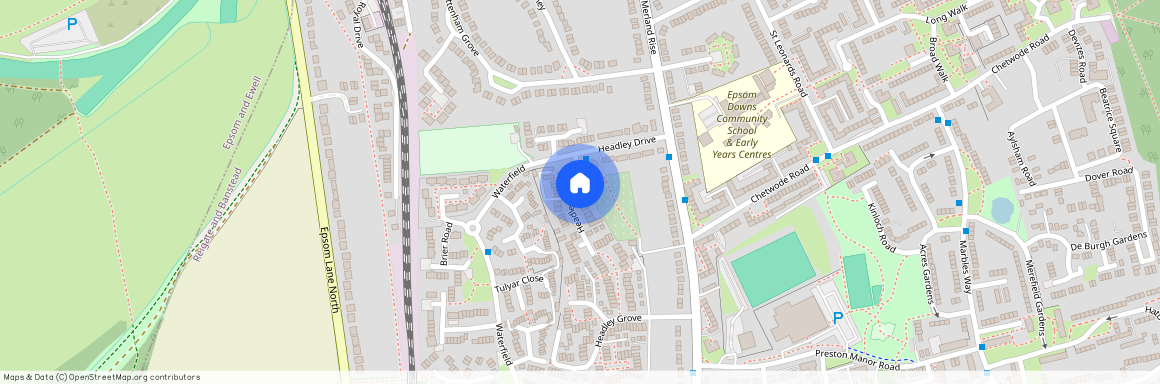 Headley Drive, Epsom, Surrey, KT18