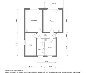 Wohnung Nr. 557/16/21 - Foto 2