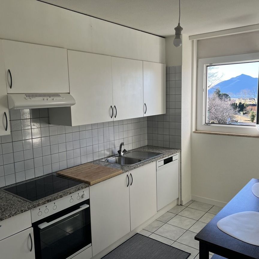 31/2-ROOM APARTMENT IN PREGASSONA (TI), FURNISHED - Photo 1