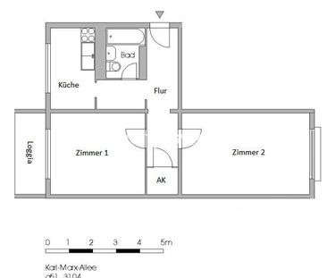 Wohnungsswap - 2 Zimmer, 57 m² - Karl-Marx-Allee, Friedrichshain, B... - Photo 1