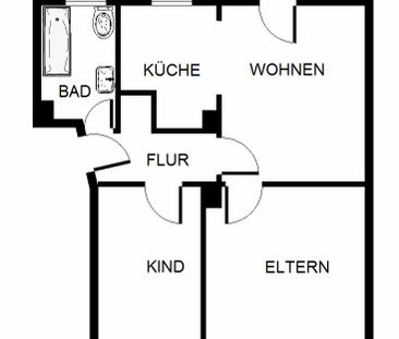 2-Zimmer-Wohnung in Gelsenkirchen Hassel - Photo 1