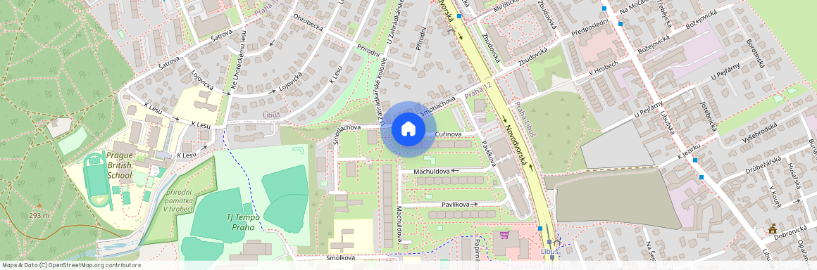 Cuřínova, Praha 4 - Kamýk