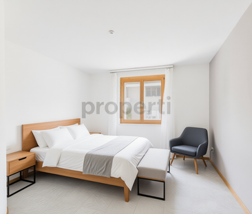 Neu renovierte 4.5-Zimmer-Elegantwohnung mit eigenem Parkplatz, Bub... - Photo 3