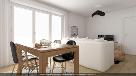location Appartement T2 DE 41m² À AUBERGENVILLE - Photo 4