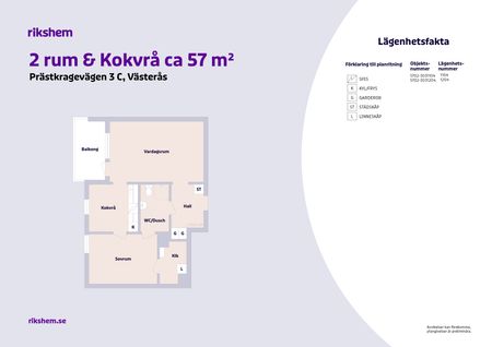 Prästkragegatan 3 C, Västerås - Foto 5