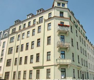 2-Raum-Altbauwohnung mit Balkon - Foto 4