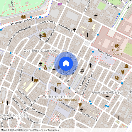 Via Gabriele Falloppia, Modena