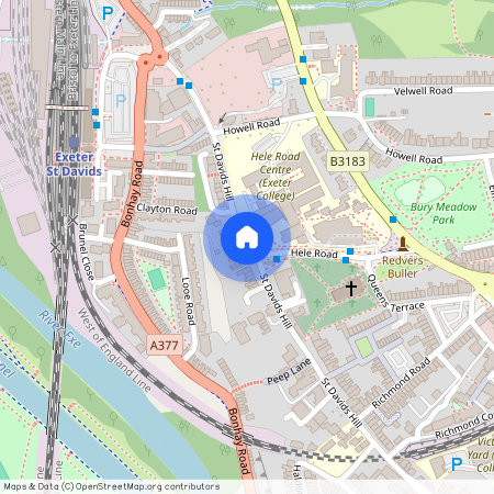 St. Davids Hill, Exeter, EX4 4DW