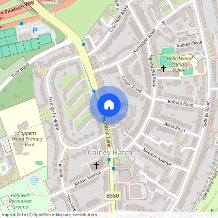 Colney Hatch Lane, Muswell Hill, N10, London