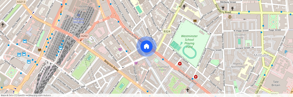 Vauxhall Bridge Road Pimlico SW1V, Pimlico, SW1V