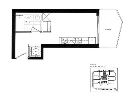 For Lease - 110 Broadway Avenue Unit# 2507S, Toronto, Ontario - Photo 1