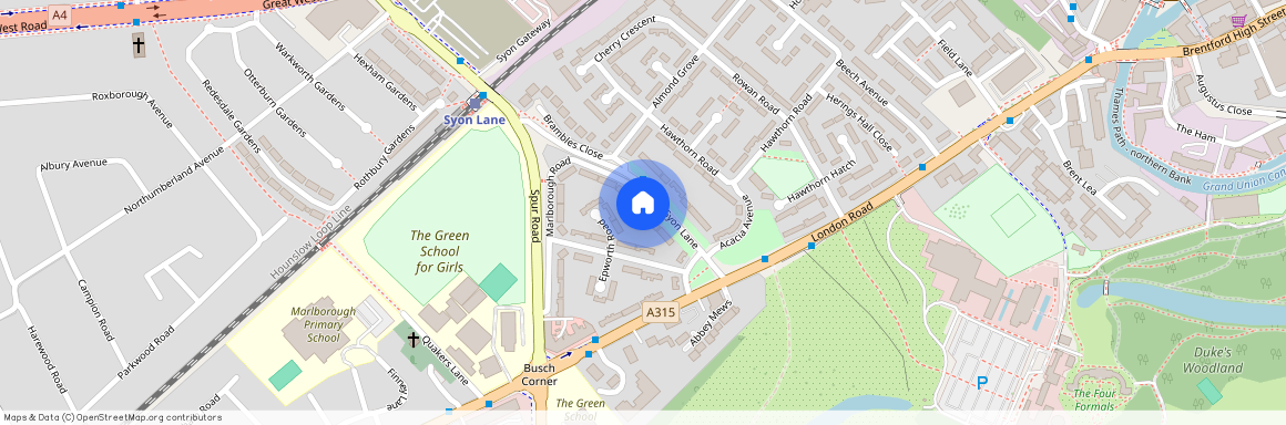 Syon Lane, Middlesex