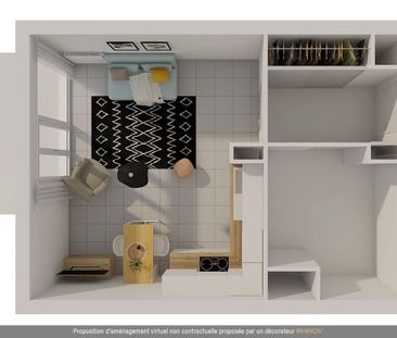 location Appartement T1 DE 29m² À TOULOUSE - Photo 3