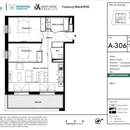 Appartement 3 pièces – 63 m² - Photo 4