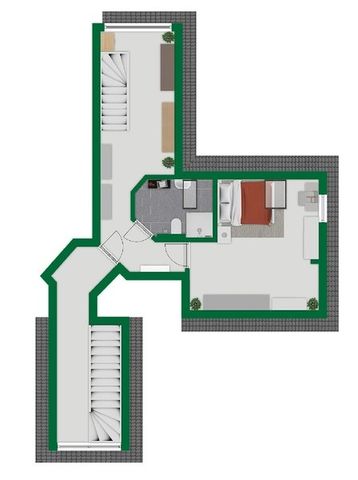 Moderne Maisonette-Wohnung in idyllischer Ortsrandlage von Oberpleis - Photo 5