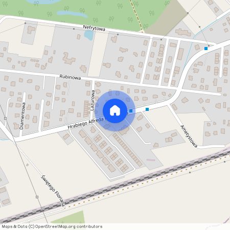 ul. hr. Alfreda Potockiego, Załęże, Rzeszów, podkarpackie