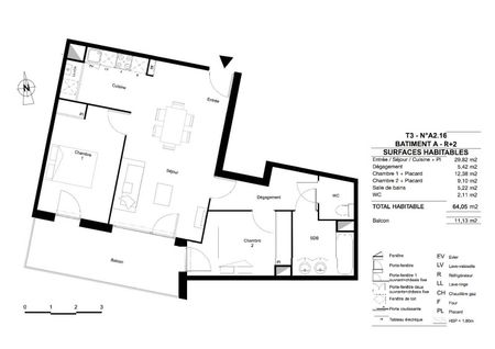 Location Appartement 3 pièces 64m² TOULOUSE 31200 - Photo 5