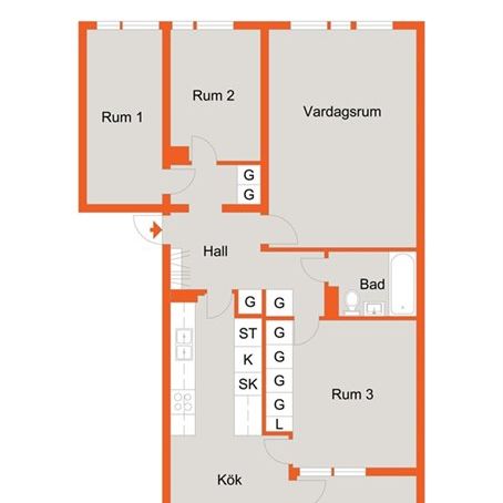 Nydalavägen 30 B - Foto 2