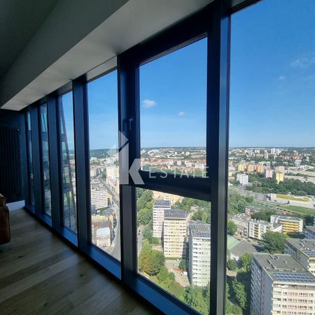 Apartament 81 m2 na wynajem 25 piętro Hanza Tower Szczecin - Zdjęcie 2