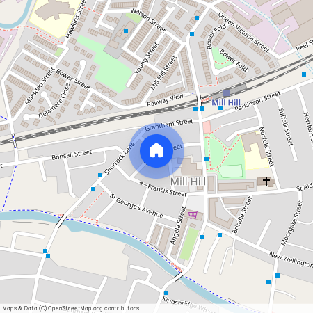Stephen Street, Blackburn, BB2