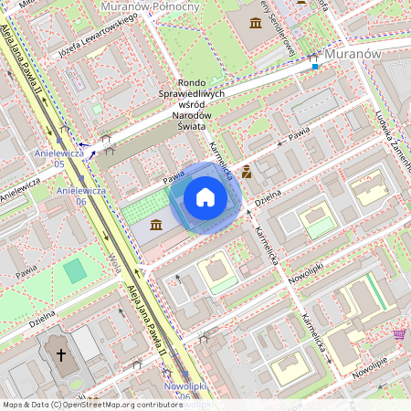 ul. Nowolipki, Muranów, Śródmieście, Warszawa, mazowieckie