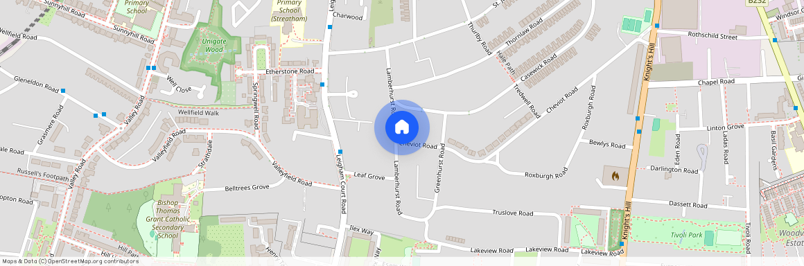 Cheviot Road, Cheviot Road