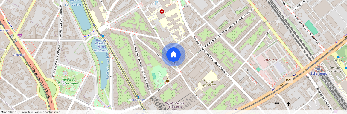 Chaussée de Boondael, Ixelles