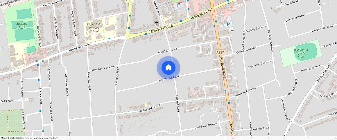 Park Hill Road, Wallington, SM6