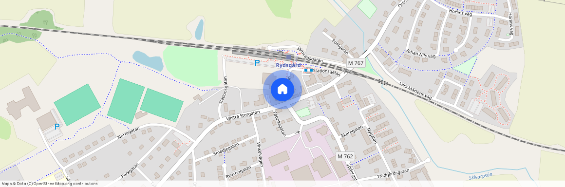 Rydsgård, Skåne, Skurup, Bangatan 1A-C