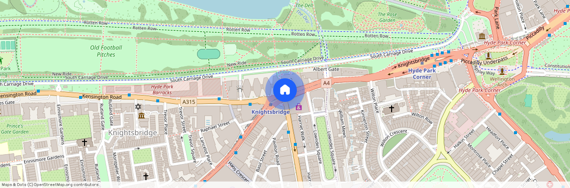 Sloane Street, Knightsbridge, London