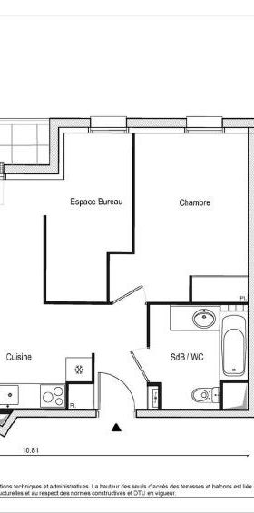 Location Appartement 2 pièces 56m² LIEUSAINT 77127 - Photo 2