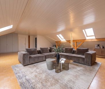 Splendid 6.5-room duplex in penthouse - View of Mont-Blanc - 10 min... - Foto 1