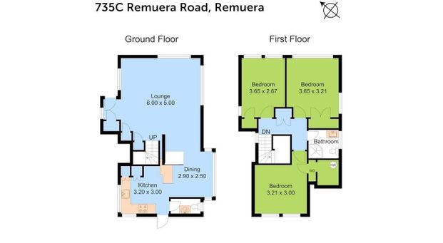 Modern Townhouse with Private Garden – Remuera - Photo 1