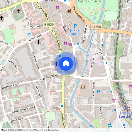 Riverside Walk, Bishop's Stortford, Hertfordshire, CM23