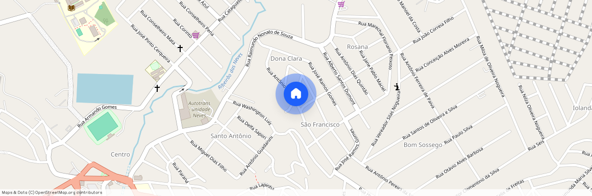 Rua Adir Alves de Lima, 69, Centro (Justinópolis), Ribeirão das Neves, Minas Gerais, 33860221