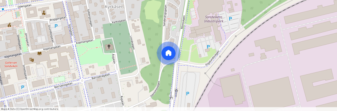 Kyrkåsen, Sandviken, Gävleborg, Mossvägen 17 A